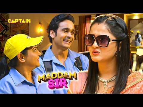 चीता और पुष्पा जी गए बरखा के घर अपनी आइडेंटिटी बदल कर जासूसी करने | Maddam Sir | New Full Episode |