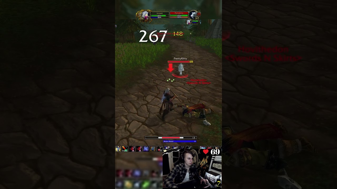 LONEWOLF DMG IS INSANE. 1V3. WOW CLASSIC SEASON OF DISCOVERY.