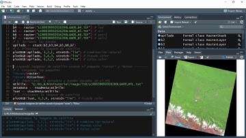 Training 1 - Remote sensing using R: Viewing satellite images from the Rstudio console