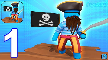 Pirate Freedom Sea Combat - Gameplay Walkthrough Part 1 Sea Army Commander (Android,iOS)