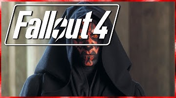 Darth Maul & Light Saber | Fallout 4 Star Wars Mod ᴴᴰ