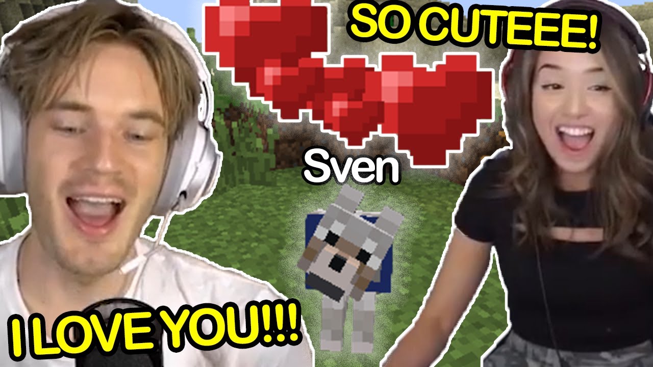 Gamers Being Cute to Dogs in Minecraft for 10 Minutes Straight... (Pewdiepie, Jacksepticey - GAMERS BEING CUTE TO DOGS IN MINECRAFT!!! Gamers react to taming a pet wolf that is very wholesome and cute. Its is a minecraft cute dog comp. It is a compilati