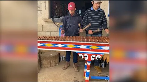 Marimba San Sebastián H en Todos Santos Cuchumatan