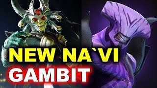 NEW NAVI Roster Debut vs Gambit! E - StarLadder Minor DOTA 2