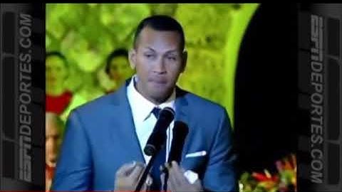 Alex Rodríguez habla de su orgullo Dominicano...