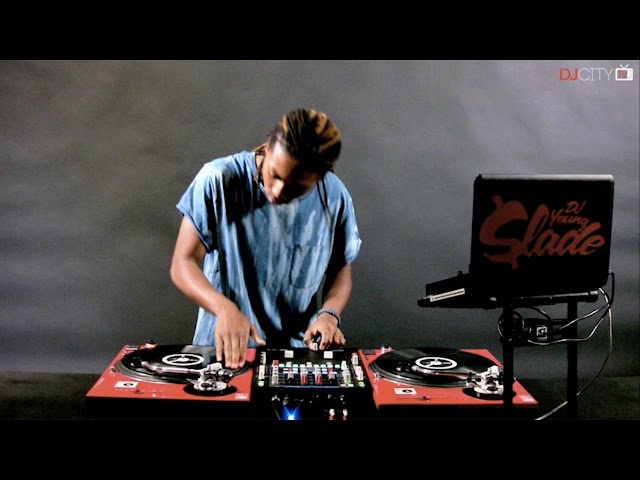 DJ Young Slade Performs Routine Using Boys Noize's 'Overthrow' class=