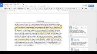 Audio Feedback Process using Google Comments and Quicktime Audio Capture