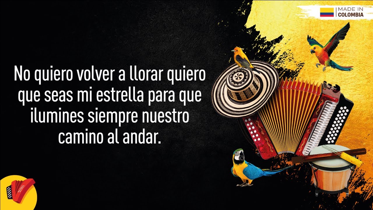 Quiero Que Seas Mi Estrella, Binomio De Oro De América, Video Letra - Sentir Vallenato Quiero Que Seas Mi Estrella, Binomio De Oro De América, Video Letra - Sentir Vallenato