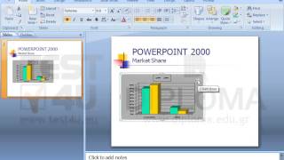 Change the grey background color of the chart area to white, Background 1.