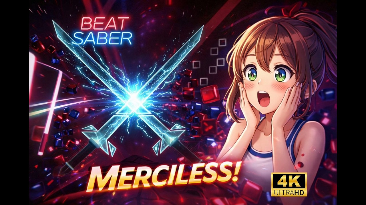 THE HARDER MASTER II | Blades Of Chaos by Teminite & Boom Kitty (Beat Saber)