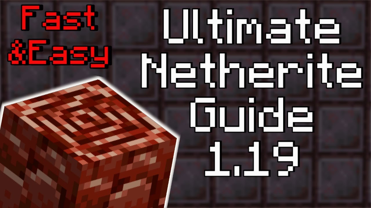 Minecraft 1.19 Easiest Way to Mining Ancient Debris or Netherite