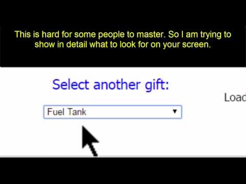 How do you use the gift of fuel on FarmTown?