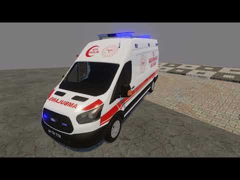 Ambulance Siren Sounds Illuminated