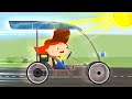 Car cartoon  family cartoons for kids doctor mcwheelie  solar car new vehicles for kids