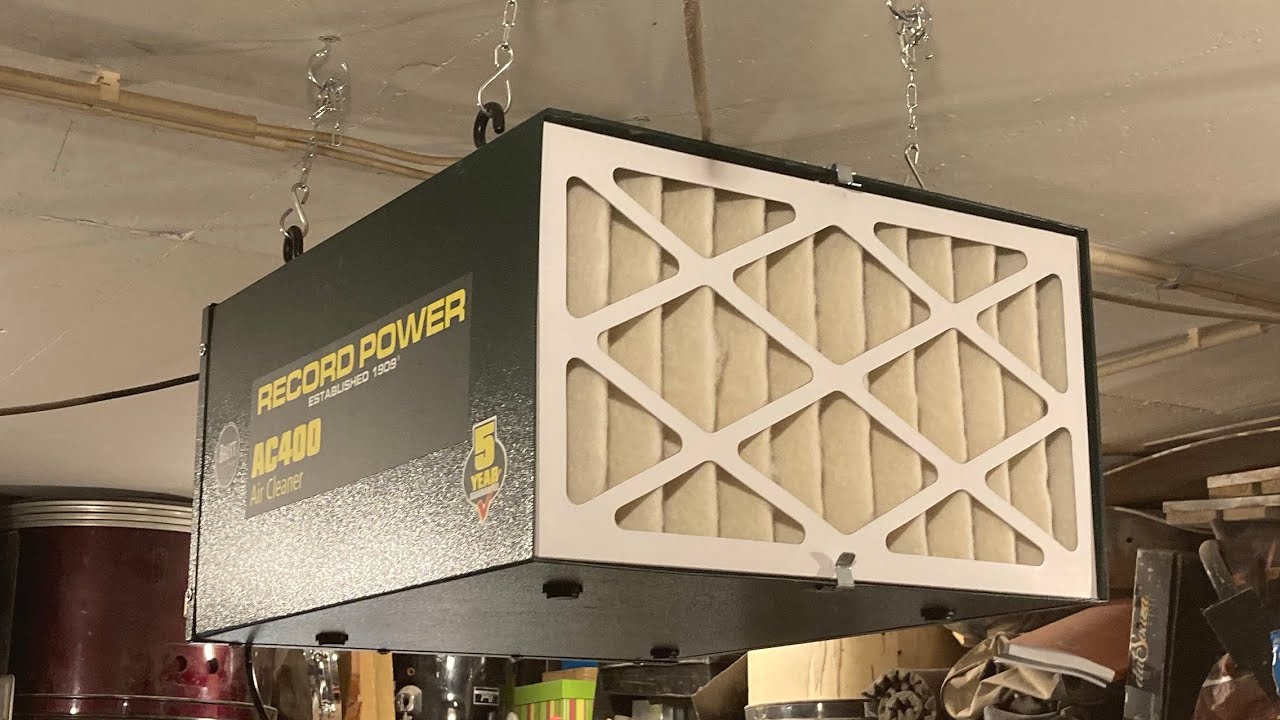  Power AC400 Air filtration system (workshop UPGRADE) - YouTube