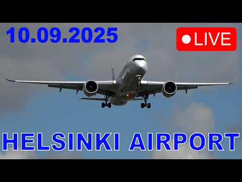 🔴 LIVE Helsinki Airport Plane Spotting (EFHK/HEL)