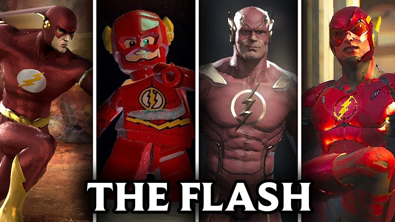 All " The Flash " Video Game Appearances From 1991 2024 evolution