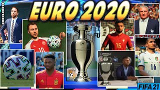FIFA 21 EURO 2020 MOD - NEW MANAGER, FACE and MORE!