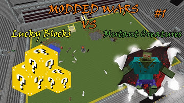 Lucky Blocks VS Mutant Creatures! (Mod Wars #1)