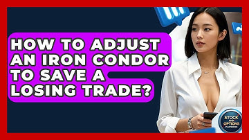 How To Adjust An Iron Condor To Save A Losing Trade? - Stock and Options Playbook