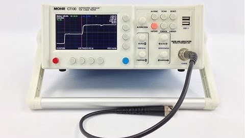 Mohr CT100 Metallic TDR Cable Tester