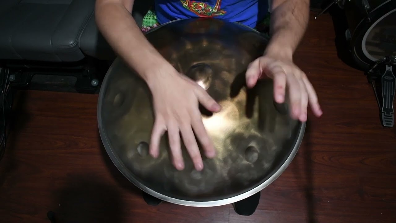 Hamsa Handpans - F Equinox 9 *EMBER steel*