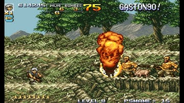 Metal Slug 4 (ROM Hack) Enemies Resetting - Stage 02 Part 3