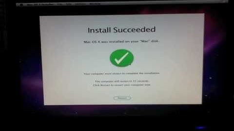 How I Installed Mac OS X Into My PC Part 2