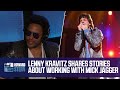 Lenny Kravitz Shares What It’s Like Working With Mick Jagger (2014)
