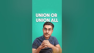 SQL UNION and UNION ALL: Everything You Need to Know