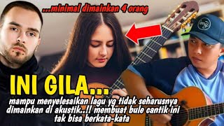 ALIP BA TA DENGAN SANTAINYA MAINKAN LAGU SESULIT INI HANYA DENGAN AKUSTIK SAJA❗