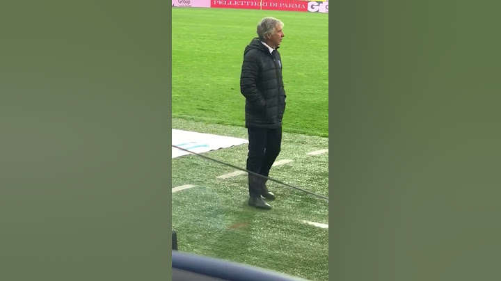 gasperini incazzato