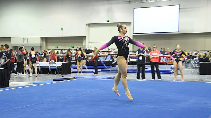 Chloe Widner - Floor - 2019 Women's Junior Olympic...