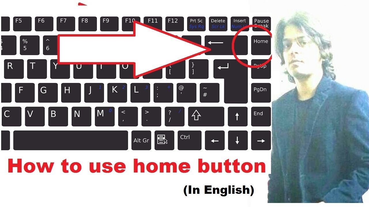 How To Use Home Button How To Use Home Key Home Key On Keyboard Home Key Home Keys Youtube