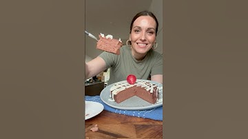 I can’t stop making this 3 Ingredient Chocolate Yogurt Cake 🍫 #shorts #flourless