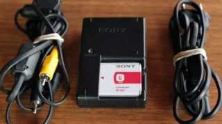 Genuino Original Sony BC-CSGC Cargador De Batería Para Cámara Batería NP-BG1