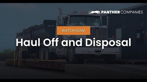 Panther Rigsite Tour: Haul-Off and Disposal