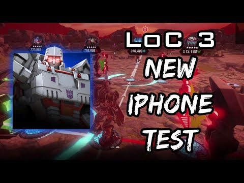 Testing New iPhone in Legends of Cybertron 3 -  Transformers: Forged to Fight