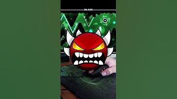 Turning an EASY level to an EXTREME DEMON in Geometry Dash #geometrydash #gddemon #gd