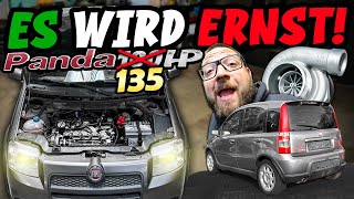 Die FINALE Phase! | Fiat Panda 1XX HP TURBO Umbau! | SCHRAUBEN unter ZEITDRUCK!