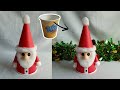 Paper cup santa claus  how to make santa claus  christmas craft  nk creation noorjahan