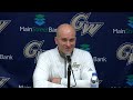 Gw mbb  vs coppin st 120923  post game press conference