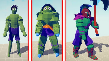EVOLUTION OF GLADIATOR HULK | Totally Accurate Battle Simulator TABS