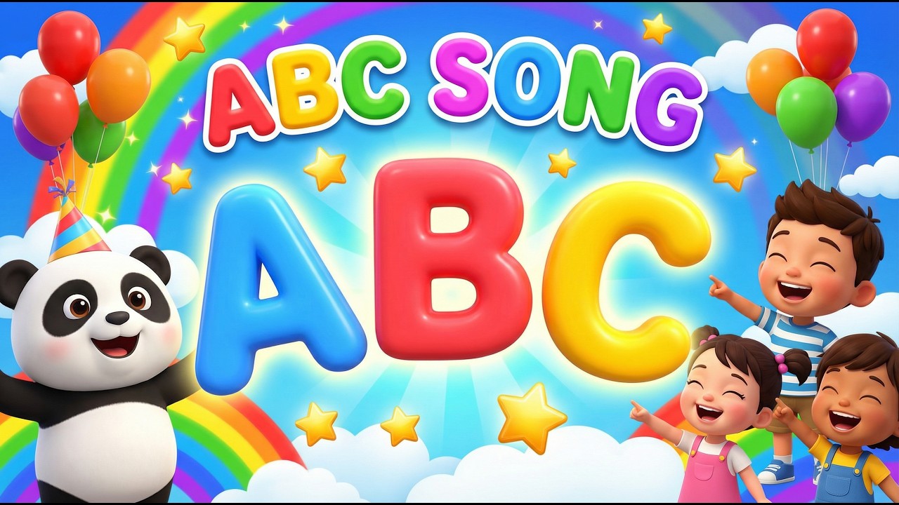 ABC Song for Kids | Learn English Alphabet A to Z | Fun Cartoon Nursery ...