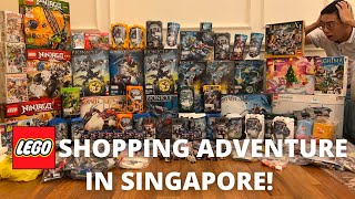 LEGO Shopping Extravaganza in SINGAPORE: the CRAZIEST Trip Yet
