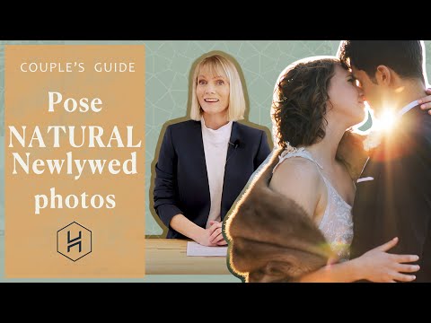 Tricks to Not Look Awkward in Wedding Photos: Connection Posing Guide