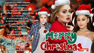 Pop Christmas Songs Playlist 2023🎄Merry Christmas 2023🤶Mariah Carey, Ariana Grande, Justin Bieber☃️🎄