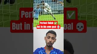 What a own goal! 🫪😂 #mohammedansc #mumbaicityfc #isl #indianfootball #shorts
