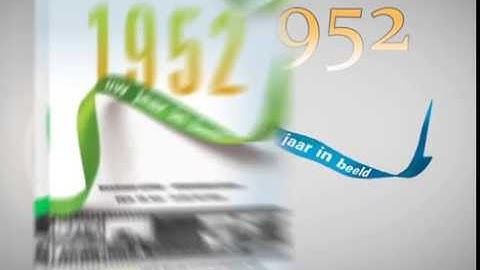 Uw jaar in beeld 1952