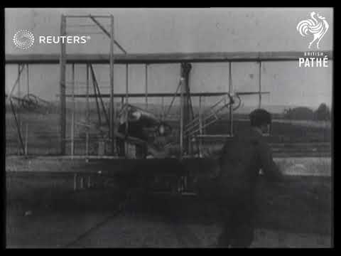 Wideo: 14 grudnia: Bracia Wrighta próbują latać po ulotce Wright po raz pierwszy i Crash